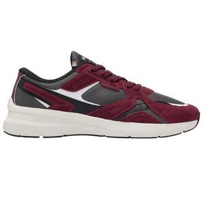 Boss Mens Owen Runn Suede Sneakers / Red